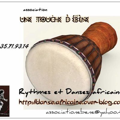 association une touche d'ébène - percussions et danse africaine 