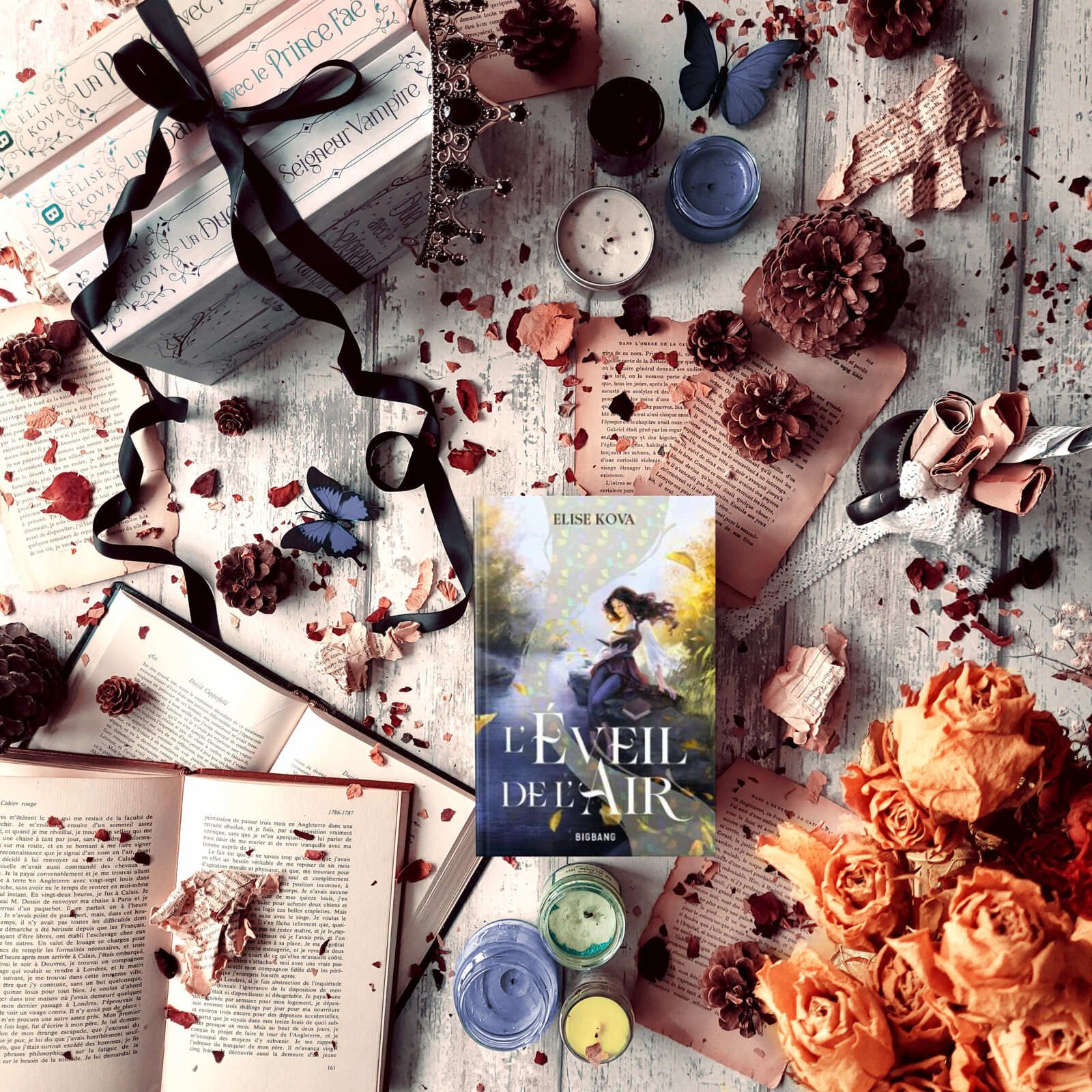 Awakens, Tome L'Éveil l'air Elisa Kova