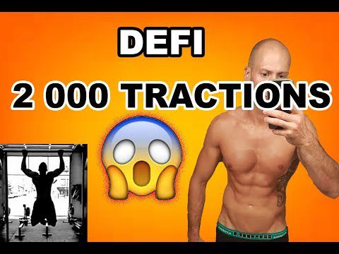 Vidéo - Défi 2 000 tractions en 24h !