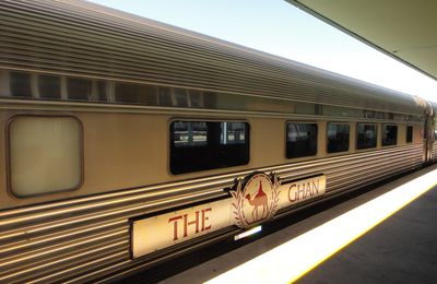 The Ghan train : Adelaide - Alice spring