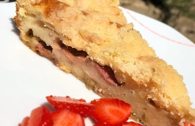 CrumbCake fraise rhubarbe