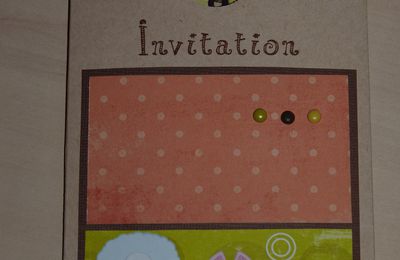 Carte invitation