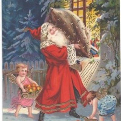 Saint-Nicolas ,Père Noel : pour les petits enfants