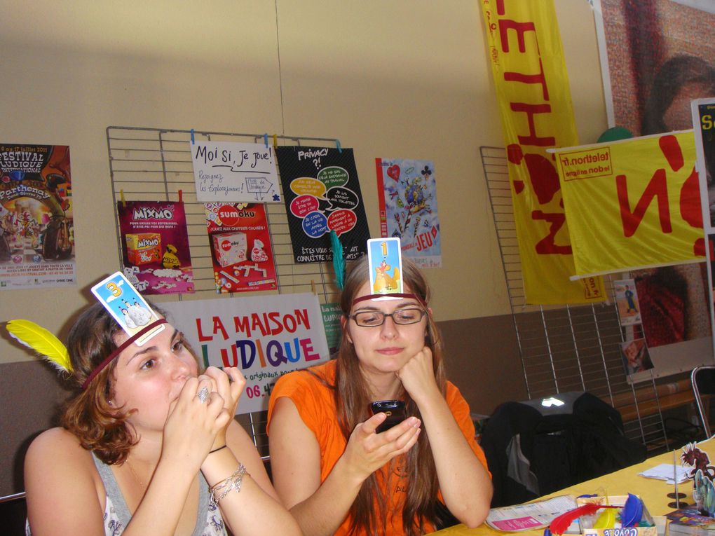 Photos du forum des Associations de Moissy suivie de la soirée jeu de rentrée (10 sept 2011)