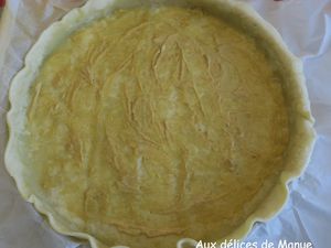 Tarte à la fondue d'endives et brebis