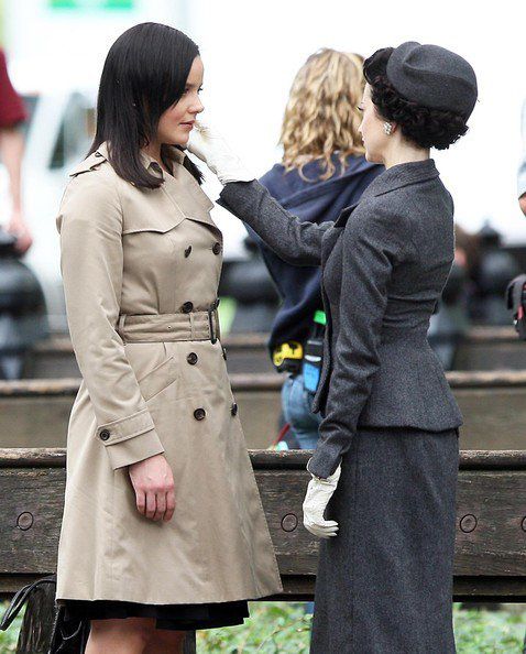 Madonna on the set of ''W.E.'' in Central Park, NY - September 17, 2010