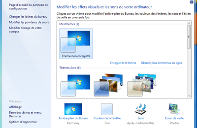 Changez l'image de votre arriere-plan du bureau.Windows7.