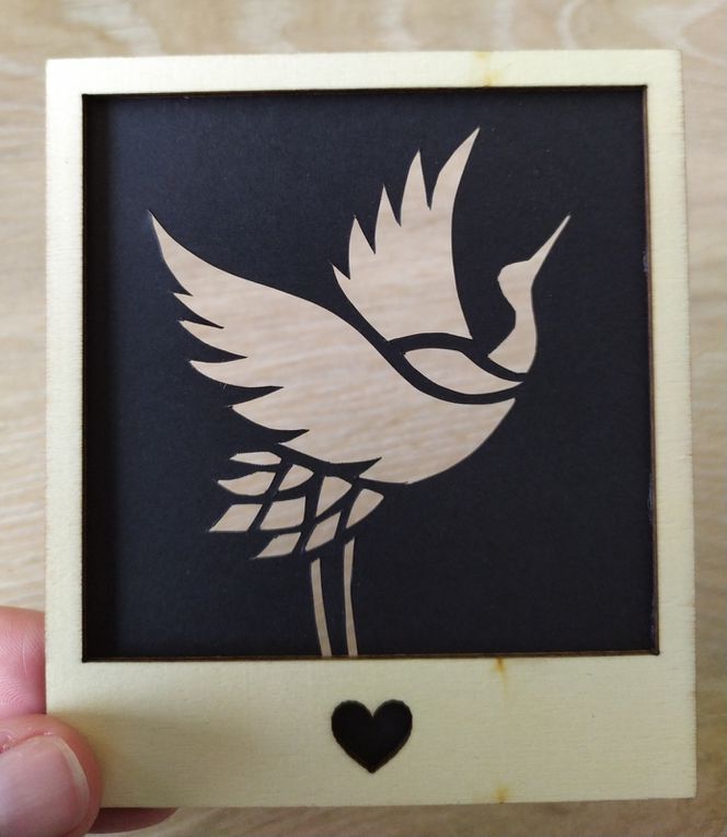 Petite carte kirigami