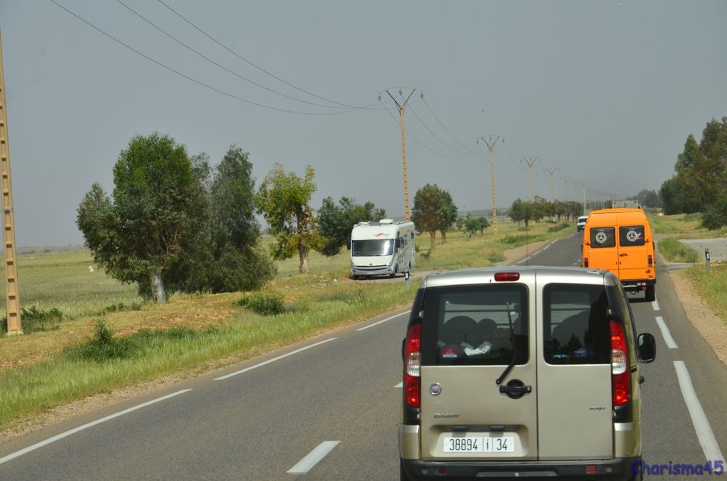 Sur la route de Meknès (Maroc en camping-car)