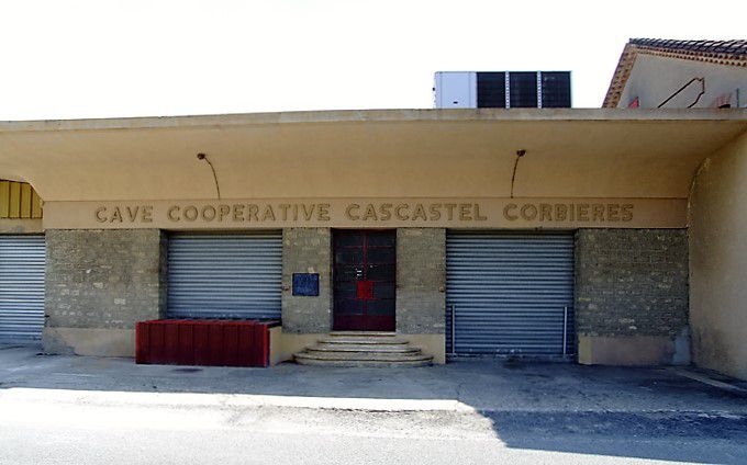 Cave coopérative de Cascastel.
