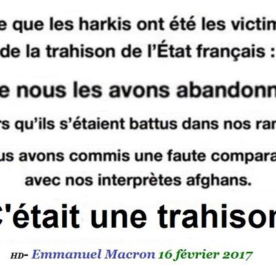 Emmanuel Macron dans une vidéo publiée sur le site de son mouvement et sur RTL, le candidat est revenu sur sa position au sujet de la colonisation en Algérie.