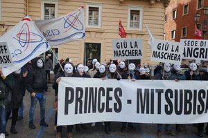 Angri, Princes in corteo: No ai trasferimenti a Foggia