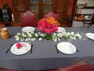 Ma jolie table et mon repas