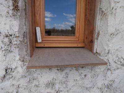 Enduit chaux extérieur (couche de corps)