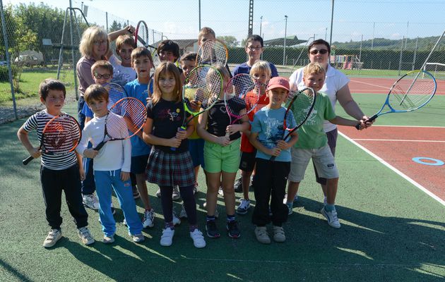 Tournon d'Agenais : L’école de Tennis a repris son activité