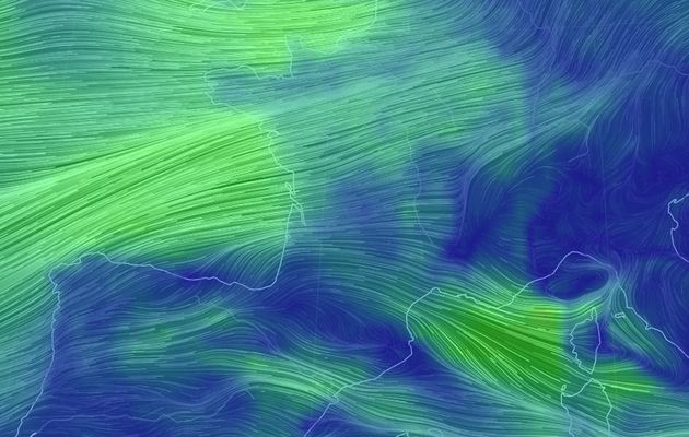 La carte de France (et du monde) des vents