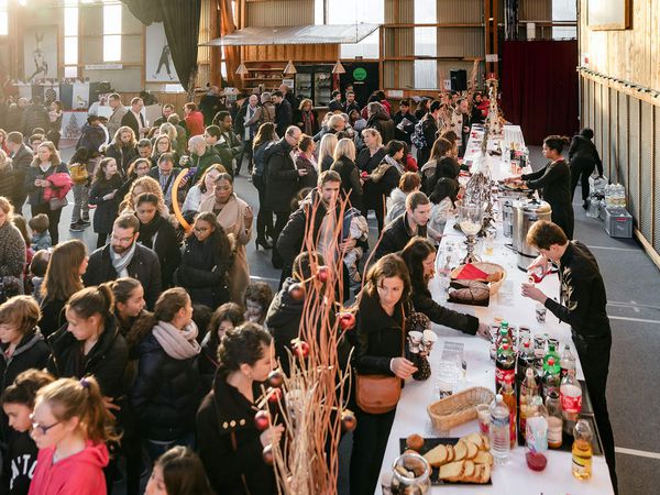 Exemple réalisation de Buffet de Noël 