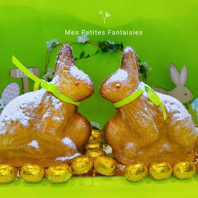 Mes lapins de Pâques ( autre version de l'agneau de Pâques )