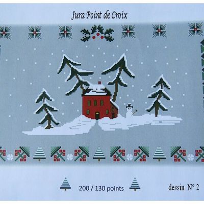 Défi de Noël 2015 chez Jura Point de X