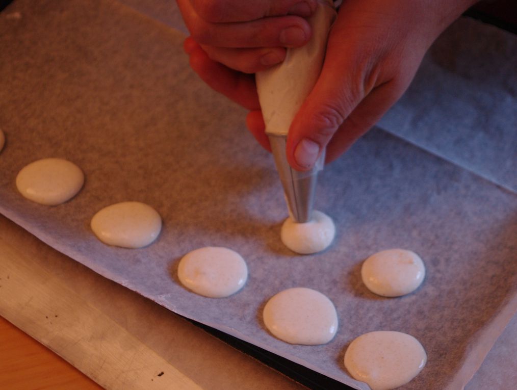 exemple d'un atelier macaron en image