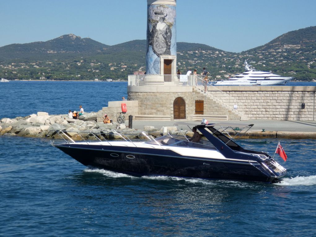 MEGAMONTE ; appareillant du port de Saint Tropez le 16 juillet 2019