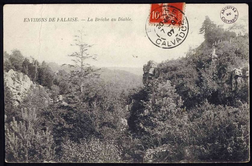La Brèche Au Diable. Marie Joly. Soumont Saint-Quentin. (Calvados)