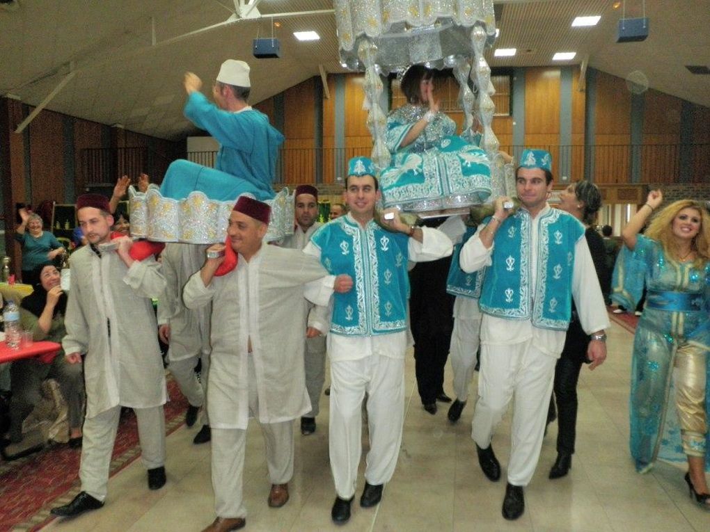 photo de la soirée orientale organisée par culture jeune à Montbard en novembre 2009