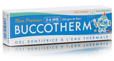 [Test] Papa Online ! a testé pour vous... le gel dentifrice à l'eau thermale 2-6 ans, de Buccotherm