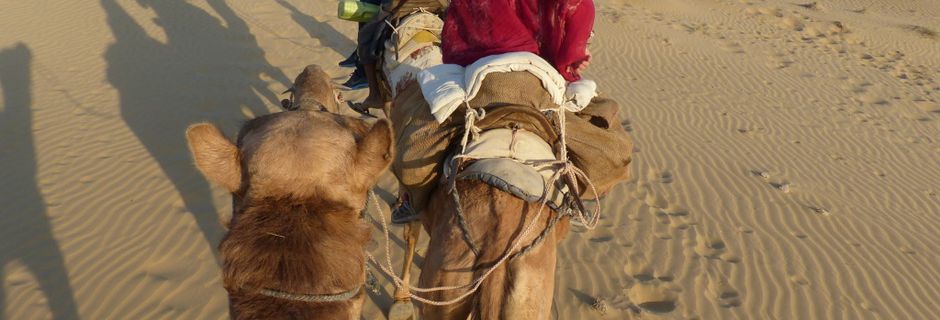 MEHAREE ET NUIT A LA BELLE ETOILE DANS LES DUNES