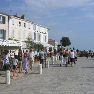 Promenade sur l'Ile de Ré, La Flotte - Aout 2006.