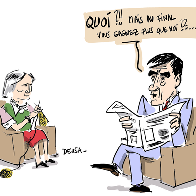 FILLON POUR L'EGALITE SALARIALE