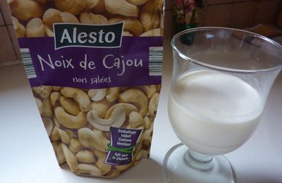 Lait de noix de cajou