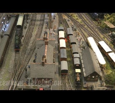 La maquette «Rockcliffe» de David et John Riddle à l’échelle N