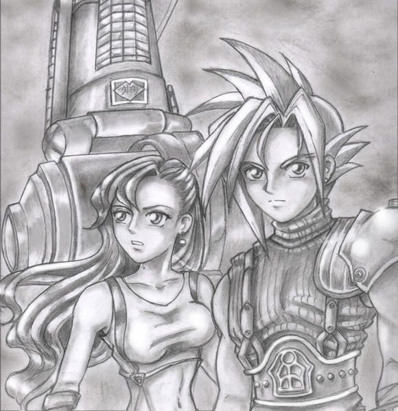 fanarts de couple tout final fantasy confondus