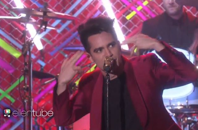 Le live de Panic! At The Disco dans le talk d'Ellen DeGeneres.