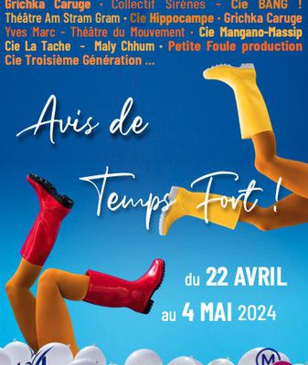 FESTIVAL "AVIS DE TEMPS FORT" au Théâtre VICTOR-HUGO (92 Bagneux)