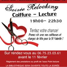 Soirée Relooking Coiffure Lecture vendredi 13 février à DONNEZAC