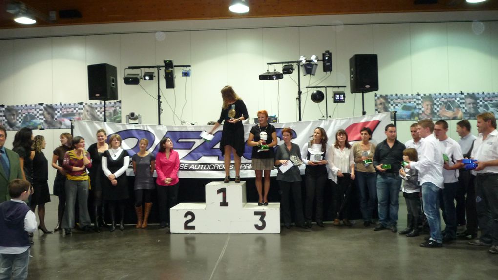 Octobre 2009, remise des prix OFAC du Championnat de France d'autocross.