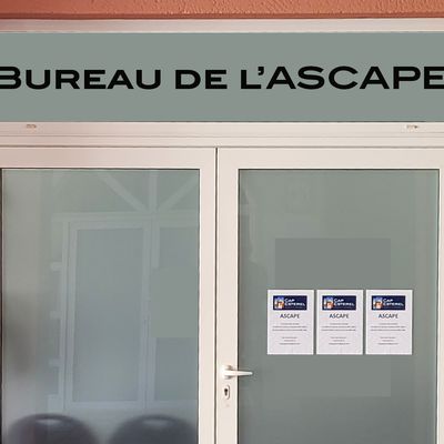 Nouveaux horaires du bureau de l'ASCAPE