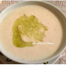 Velouté d'asperge blanc  شوربة الهليون الأبيض