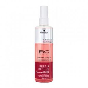 Spray-baume BC Repair Rescue Pour des cheveux parfaitement restructurés, fortifiés et souples avec une brillance éclatante.
