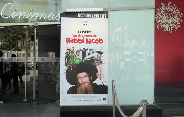 18 octobre 1973 sortie du film Les aventures de Rabbi Jacob par Gérard Oury...