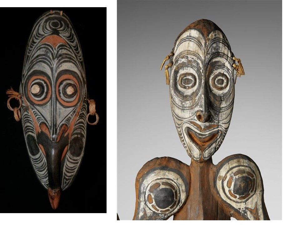 quelques images de la séance papouasie et aborigéne
