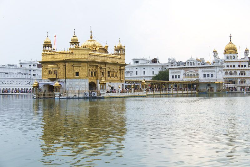 Le Temple d'Or d'Amritsar
