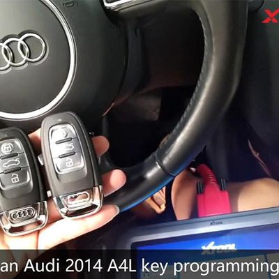Programmation des touches Audi 2014 A4L par Xtool X100 PAD3 Plus KC501