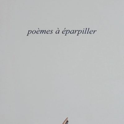 Poèmes à éparpiller