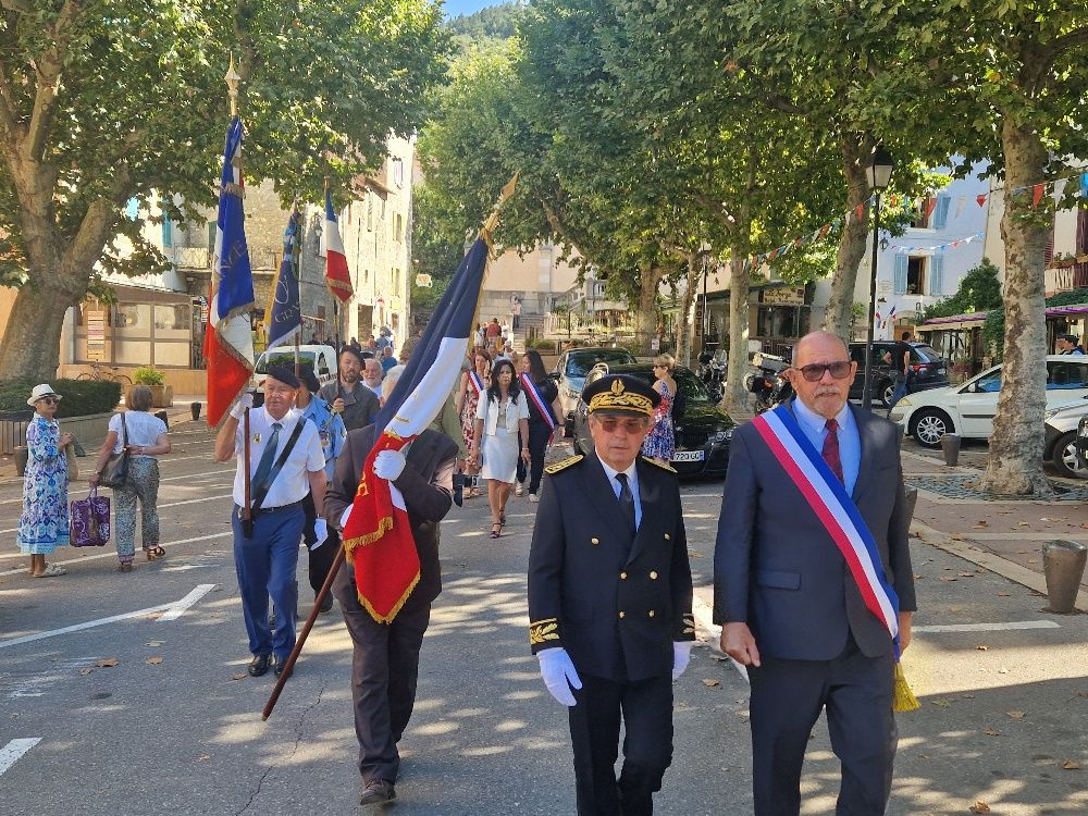 Castellane la libération du village.