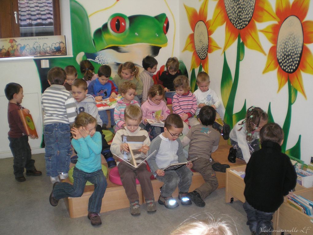 Photos prises dans le cadre des activités de la maternelle