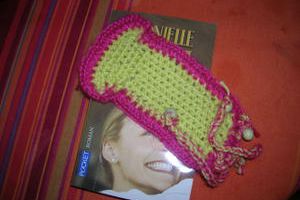 " Marque-page en crochet"