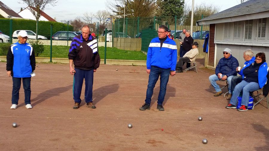 Concours de pétanque + 55ans à Gonfreville